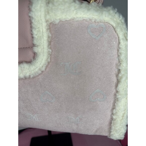 Juicy Couture New Rare Snuggle Blush Pink Bag with bonus bag charm - Picture 5 of 6